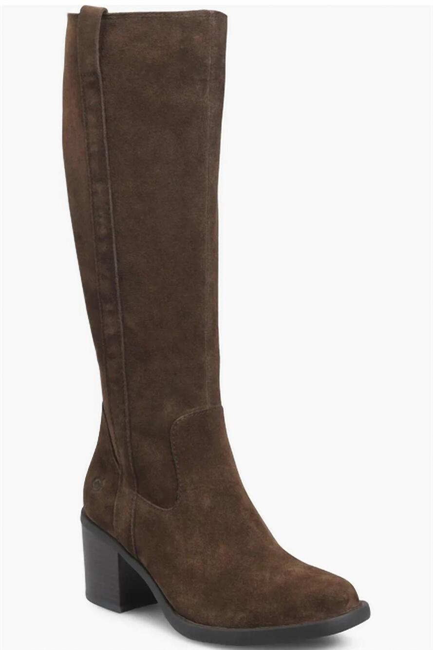 NEW BORN women's harding knee-high boot in chocolate